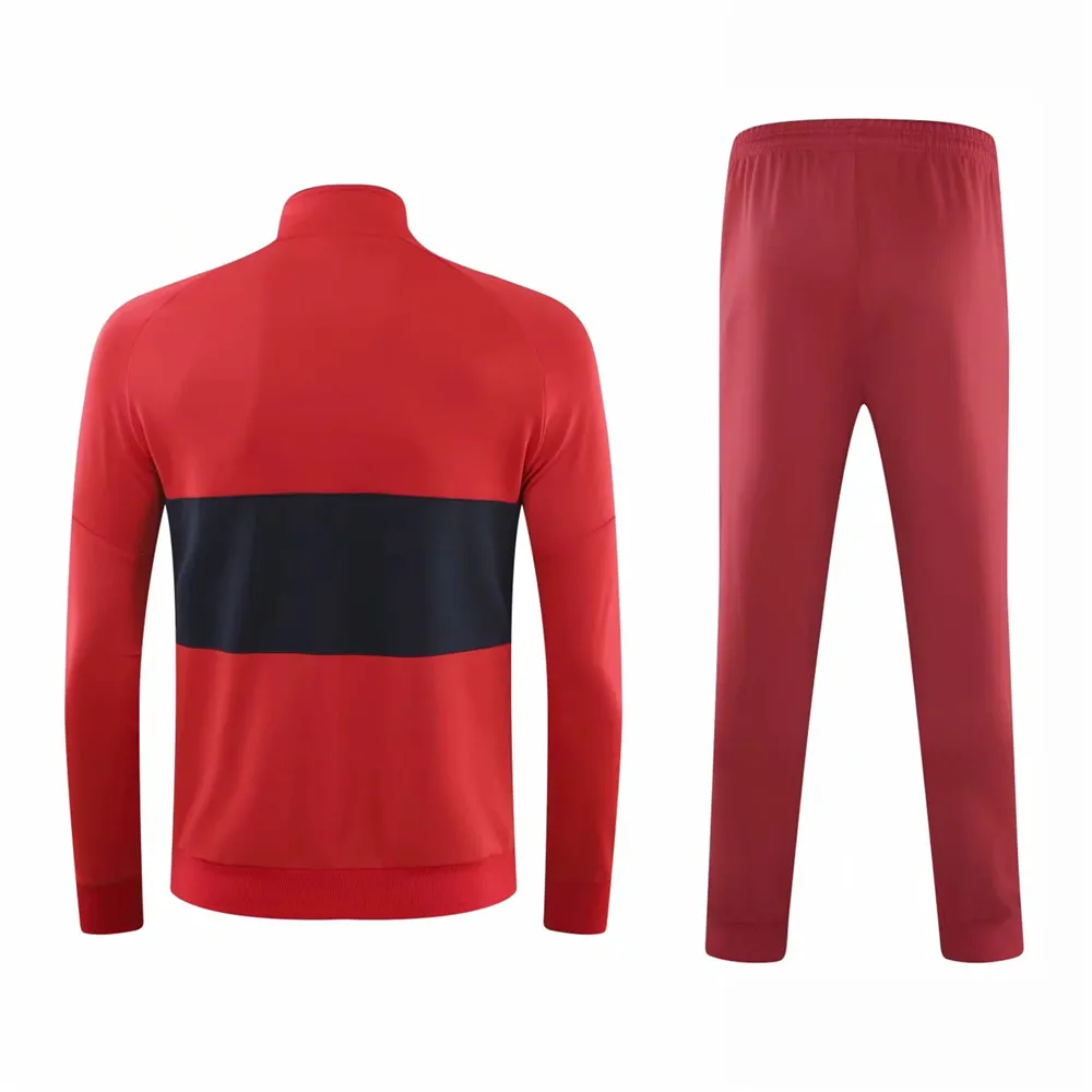 

19/20 New Kids Adult Blank soccer training pants Football Jerseys Kit Running Jacket Men Sports Training Tracksuit Uniforms Suit