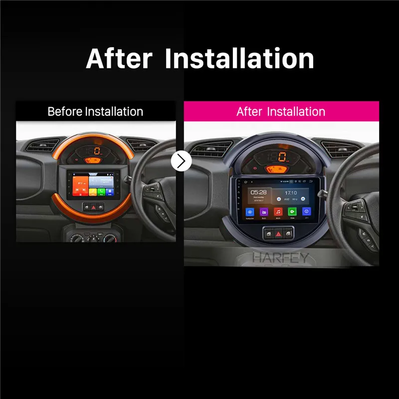 

Harfey Android 10,0 HD 9 2019 Suzuki S-prseeo GPS Carplay DVR