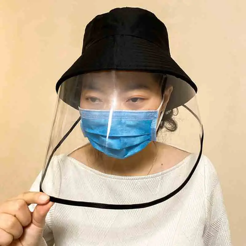 Панама многофункциональная Складная с защитой от инфекции защитная шляпа