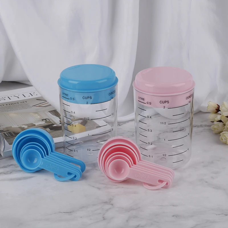 7 шт. кухонные чашки набор ложек инструменты для приготовления пищи Пластиковые