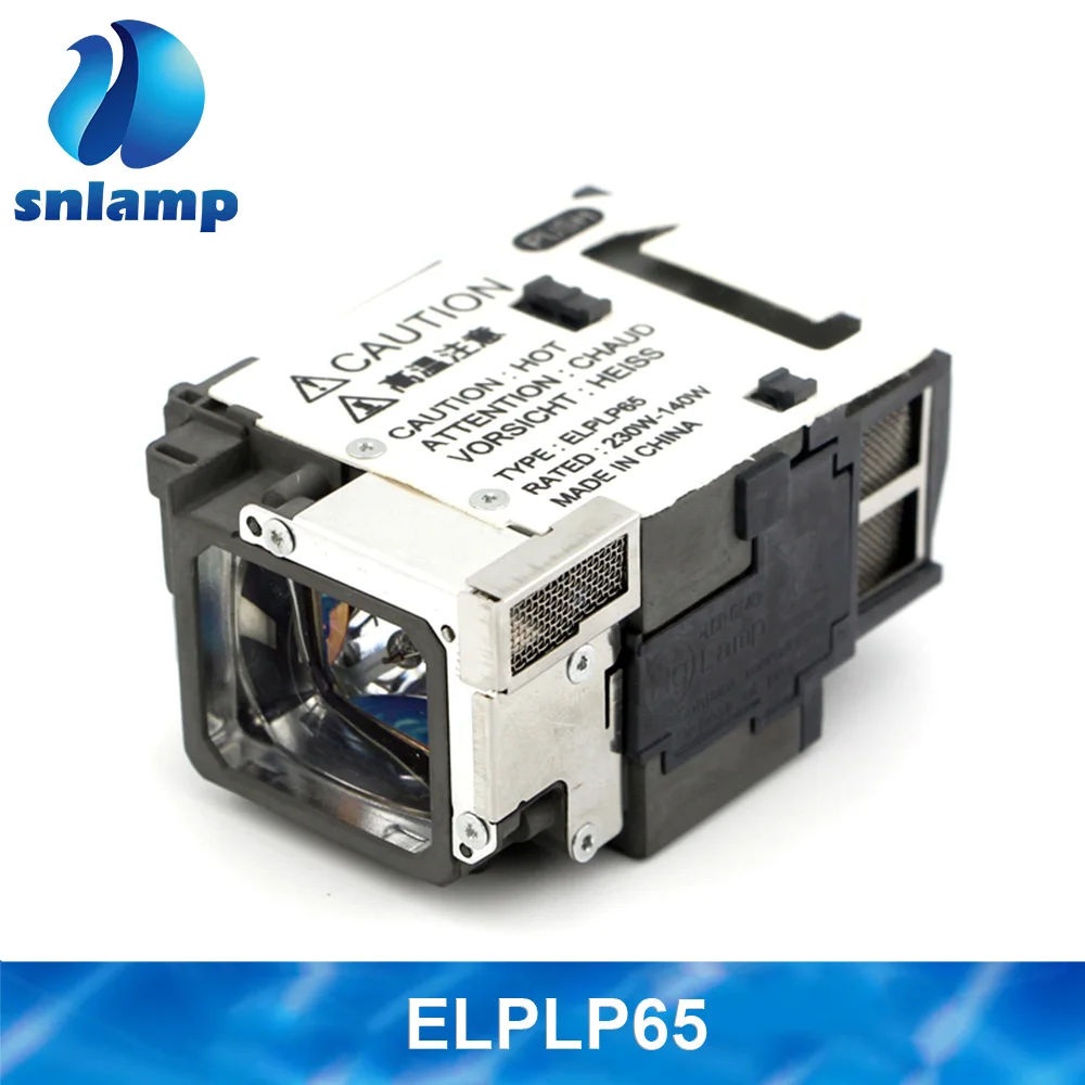 Оригинальная прожекторная лампа ELPLP65 для EB-C301MS C261M C261MN C3005WN C3010WN C260M C260MN C3011WN C3001X EB-C3000X