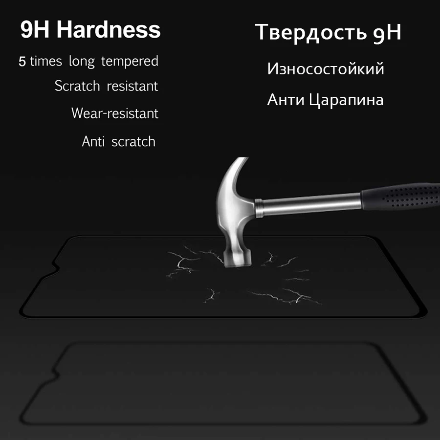 9D закаленное стекло для Xiaomi Redmi Note 8 Pro 8T 8A защита экрана полное покрытие
