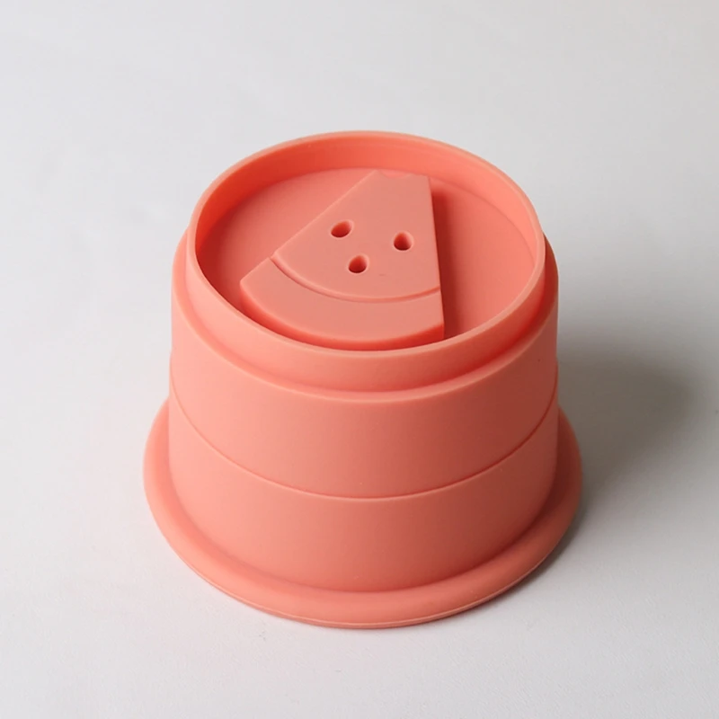 

T5EC Kids Bathroom Stacked Cups Set Toys Cup Stacking Toys Water/Beach Games Tool Fun Baby Bathtub Toddlers Best Toys