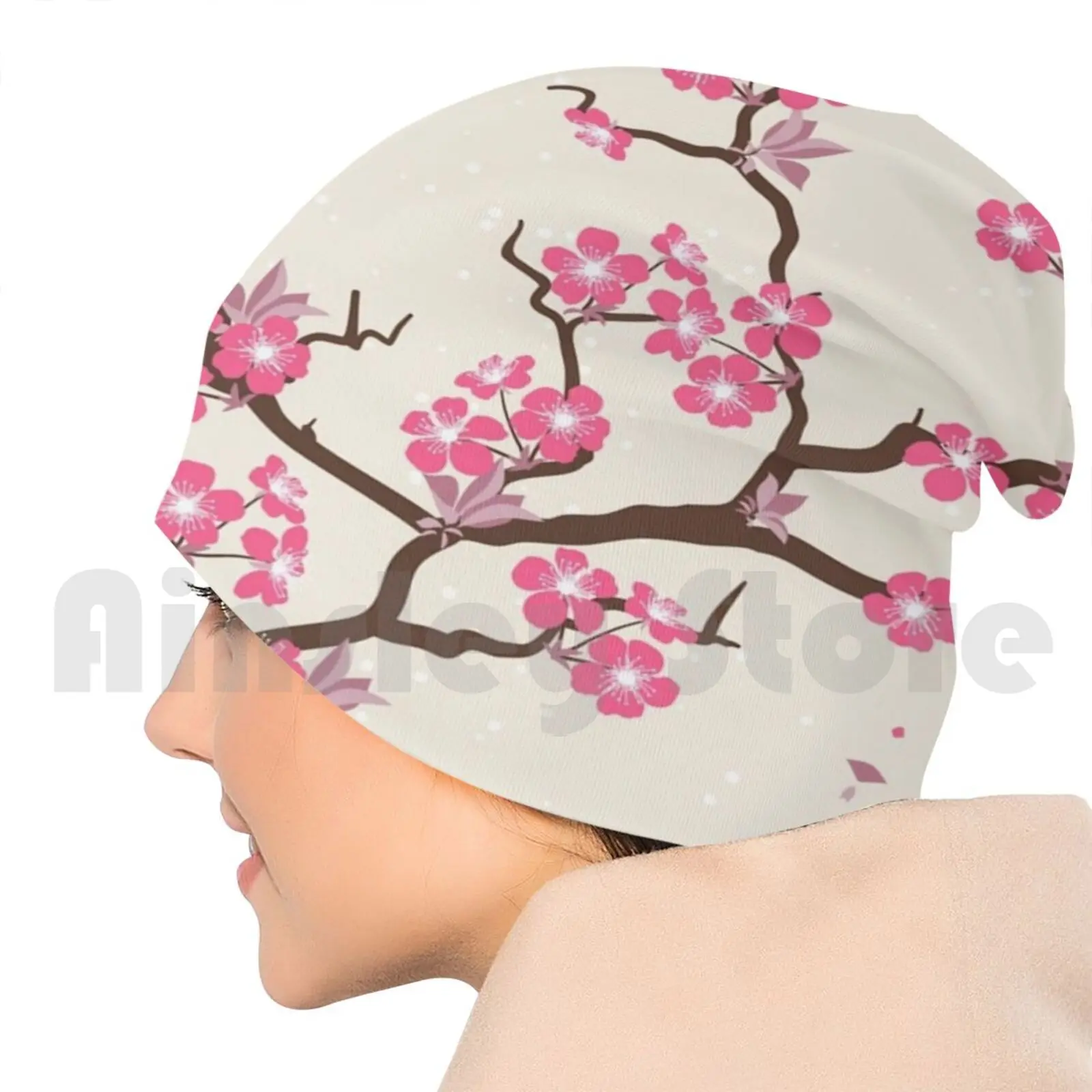 Шапочки с цветами сакуры пуловер Удобная шапка Саске аниме Япония Какаси|Мужская