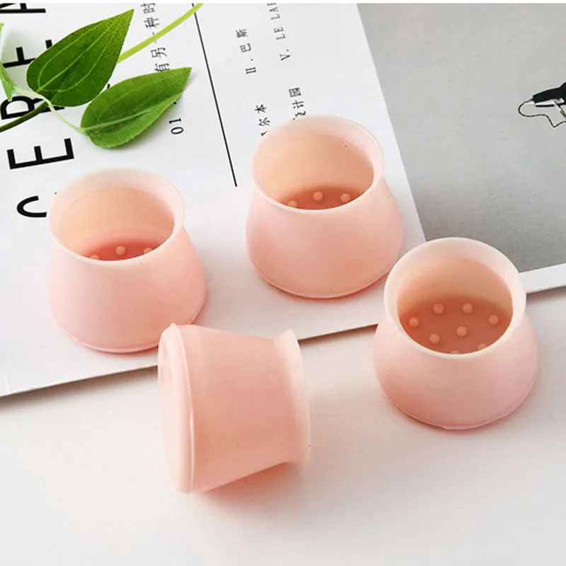 4 шт./лот коврик для ножек стола стула силиконовые Нескользящие колпачки защита