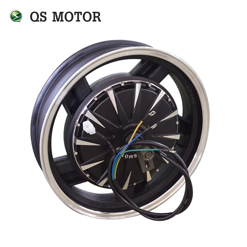 Новый дизайн двигатель QS 16*3 5 дюймов 48 В 60 км/ч 2000 Вт 260 35H V1.12 Мотор Ступицы Колеса