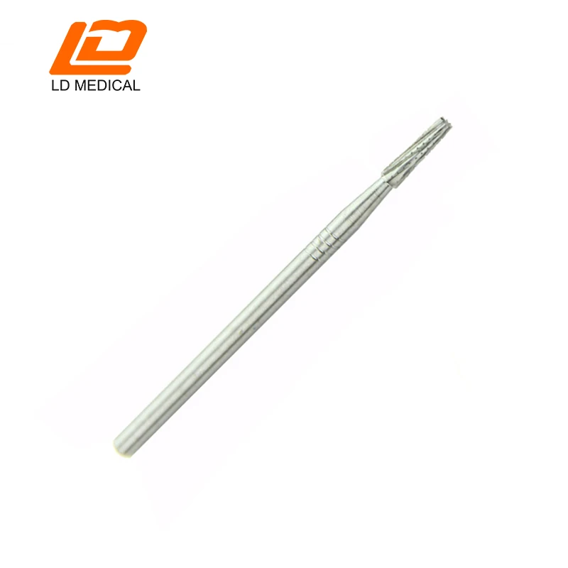 

10 Pcs High Quality Dental Tungsten Carbide Burs HP Taper L S33L ISO 168 Dental Laboratory Drill Tools 2.35mm Shank