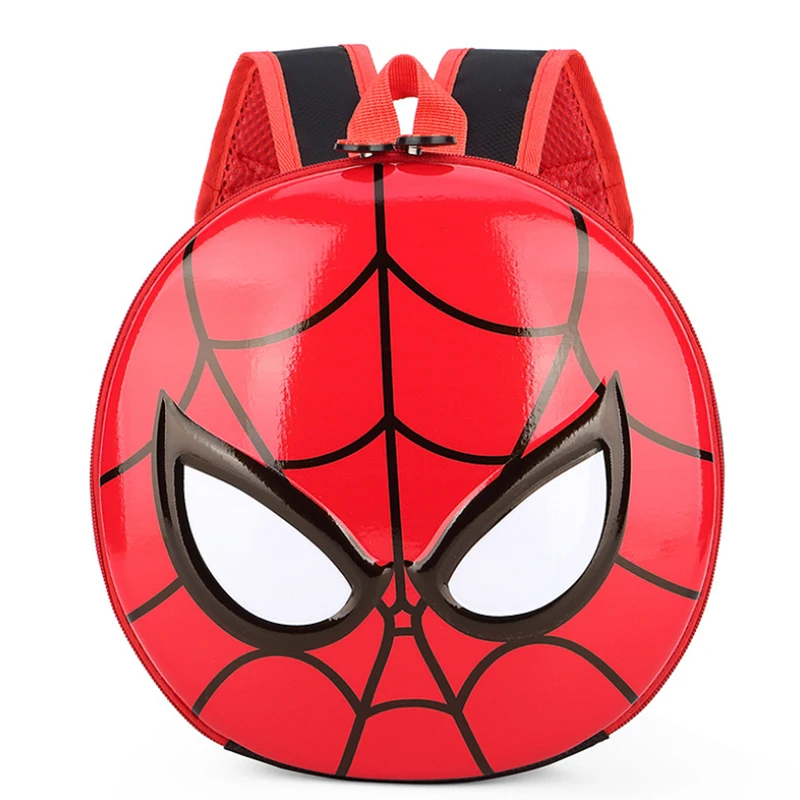 Школьный портфель Disney «Человек-паук», красивый детский рюкзак с мультяшным принтом для детского сада, твердая оболочка, студенческие Детск...