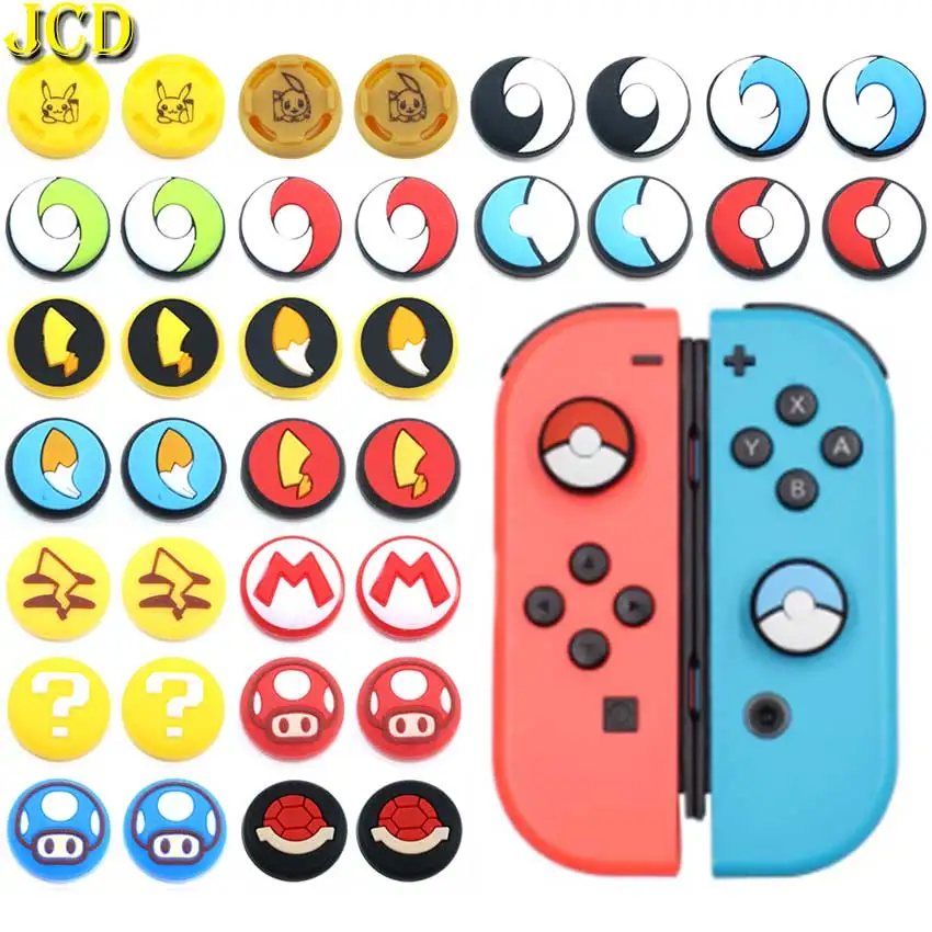 Аналоговый Силиконовый чехол JCD для джойстика Nintendo Switch NS JoyCon 2 шт. | Электроника