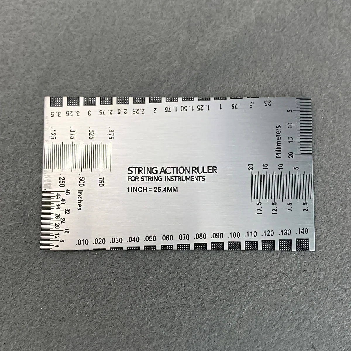 Линейка для бас гитары FLEOR линейка скрипки инструмент манометра Luthier струнных
