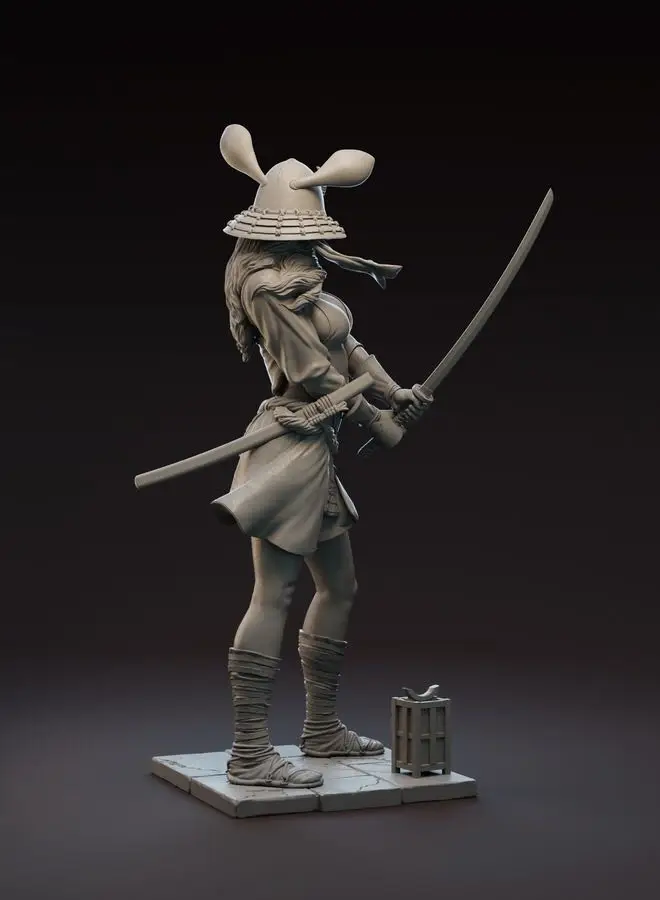 Figura modelo GK de resina 1/24, kit sin montar y sin pintar-2