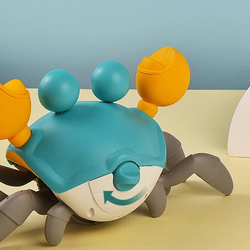 

Cartoon Baby Bath Toys Cute Swim Big Crab Cable Learning to Walk Bathtub Clockwork Toys Infant Water Classic Toy