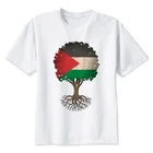 Палестина Древо жизни флаг футболка в стиле хип-хоп Стиль новый оригинальный дизайн футболка классная модная мужская футболка Цвет MR2196