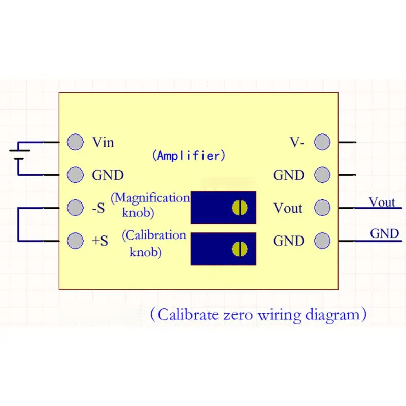 

2021 New AD620 Microvolt Millivolts Voltage Amplifier Signal Booster Instrumentation Modu