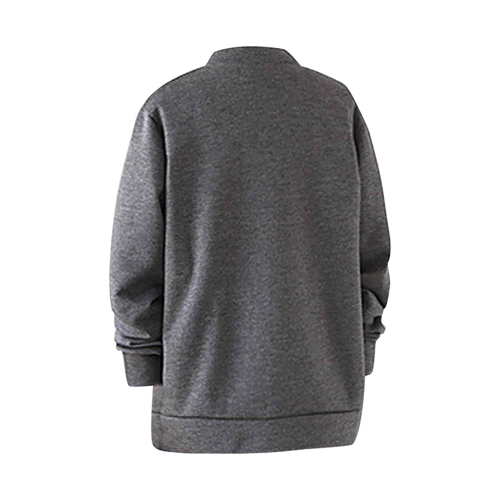 

Pure Color Plus Size Zipper Coats Easy Cashmere Jacket Black Gray Blouse Simple slim ladies casual jacket Fashion Women Coat