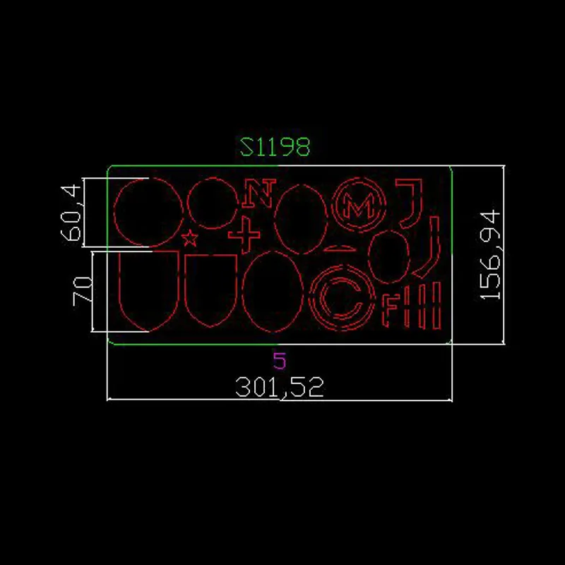 

DIY-S1198 new wooden mould cutting dies for scrapbooking Thickness-15.8mm