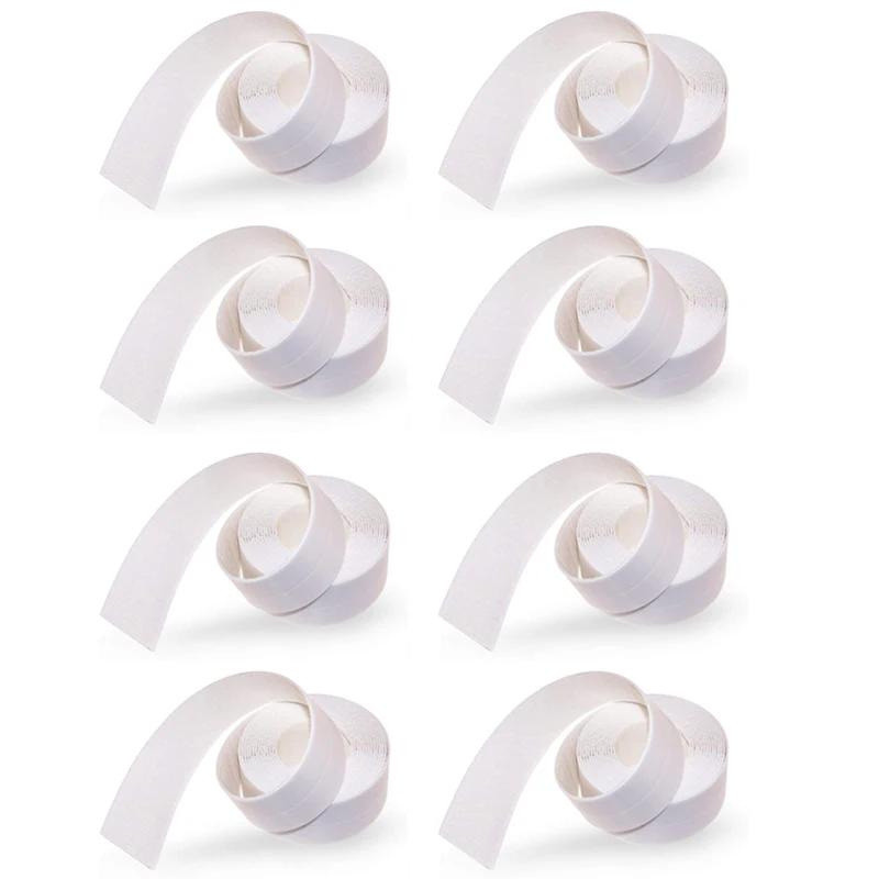 

8 рулонов уплотнительной ленты мягкая самоклеющаяся клейкая лента водонепроницаемая для кухни и ванной комнаты