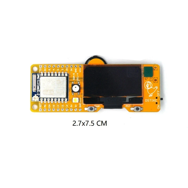 Deauther мини EVO (4 МБ ESP 07 + 1 3 OLED РТК DS3231) ESP8266 макетная плата|Демонстрационные стенды| |