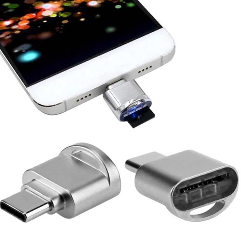 

Portable USB 3.1 Type C Card Reader USB-C TF OTG Adapter for Win98/Me Connectors Memory Card Reader For Samsung Mobile Phone