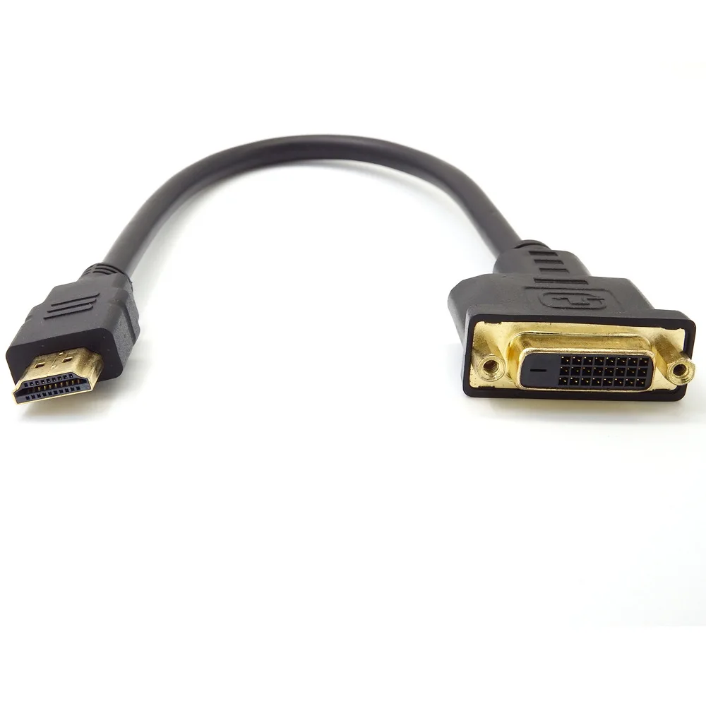 HD line to DVI 24 + 1 female HD conversion cable pure copper version 1.4 1080P