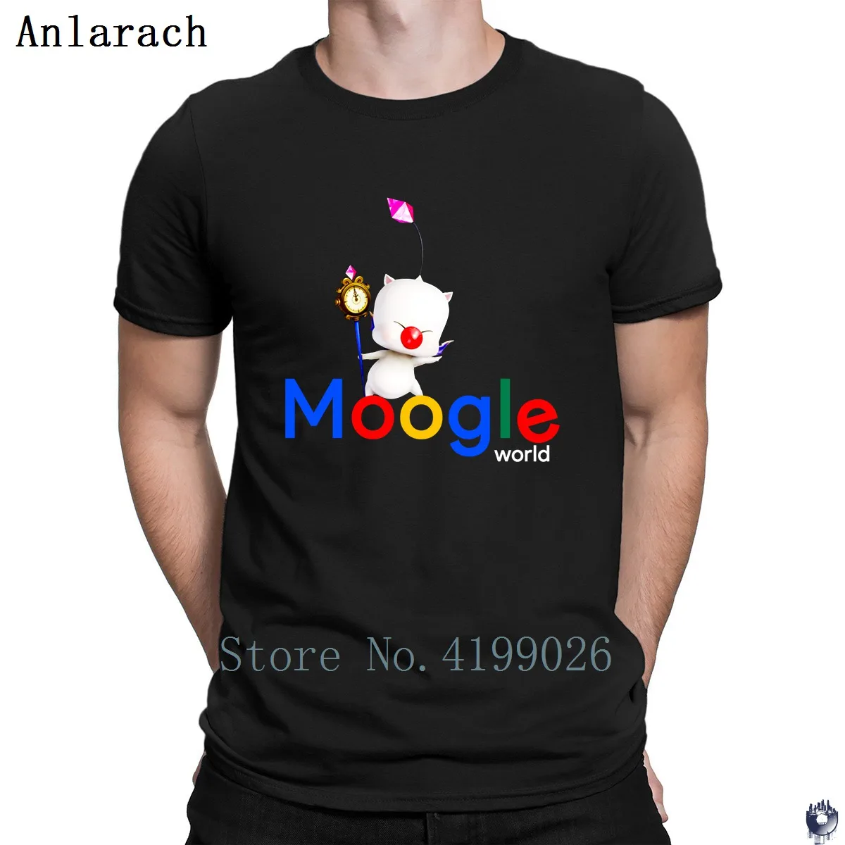 Если вам нужна помощь moogle футболка Новое поступление против морщин унисекс весна