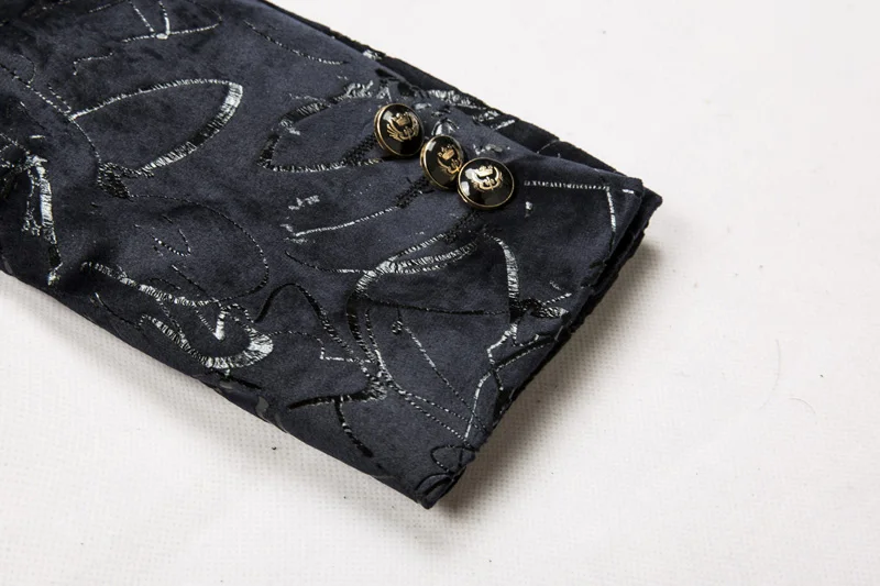 

High Men Blazers Quality Velvet Printed Single Breasted Prom Man Blazers Plus Size 4xl 5xl Fashion Casual Men's Blazers