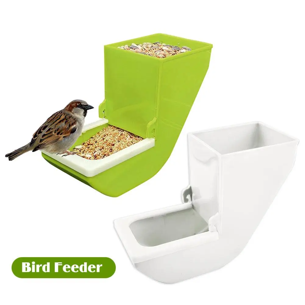 Новейшая кормушка для птиц прочный легкий Ловец семян подвесной поднос тарелок