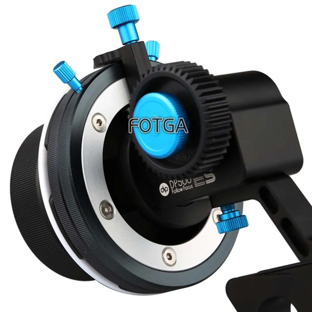 Переходное кольцо для объективов Fotga обновление QR DP500IIS фоллоу-фокус для DSLR HDSLR HDV 5DII III 7D D90 красный BMCC 1DC 5diii C100 FS700 A7S