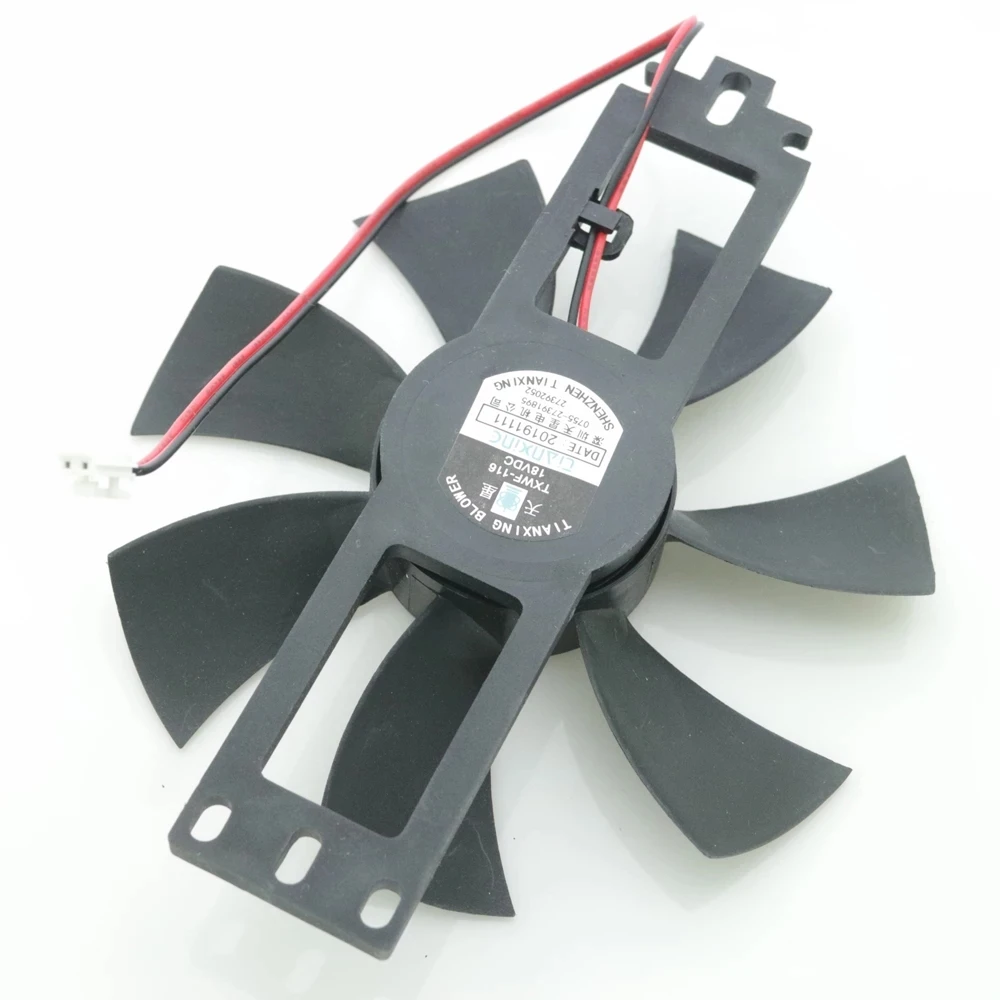 DC BRUSHLESS FAN TXWF-116 DC18V 11.6cm 2wire 2pin Fan For Induction Cooker Cooling 2Pin | CPU Fans &amp Heatsinks