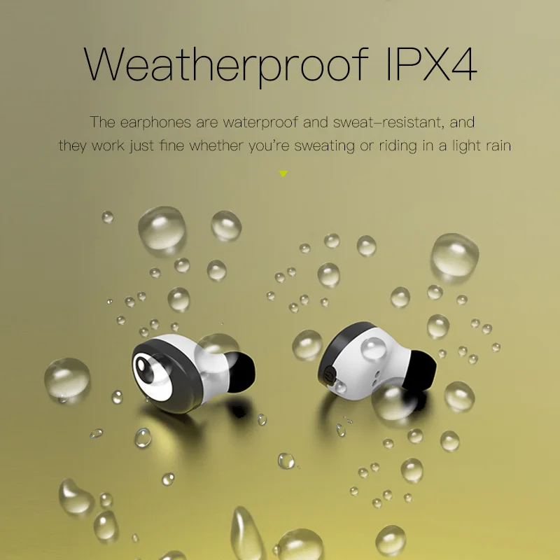 

For Huawei Iphone OPPO Xiaomi Universal Models TWS Music Headset Waterproof Wireless Bluetooth 5.0 Earpieces Sport Earbuds