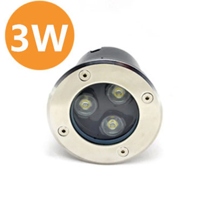 

8Pcs/lot Recessed Uplighting For Sale 3W AC85-265V IP65 White/Cool White Aluminum Parking Garden Outdoor Decking Lighting Lamp