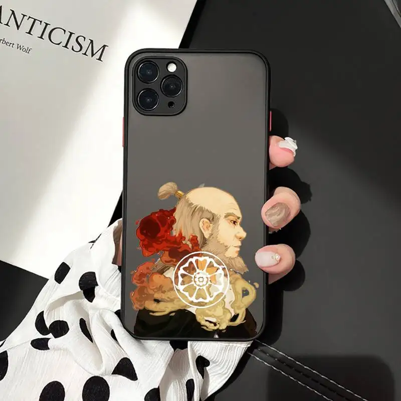 

Avatar The Last Airbender anime Phone Cases matte transparent For iphone 7 8 11 12 plus mini x xs xr pro max cover
