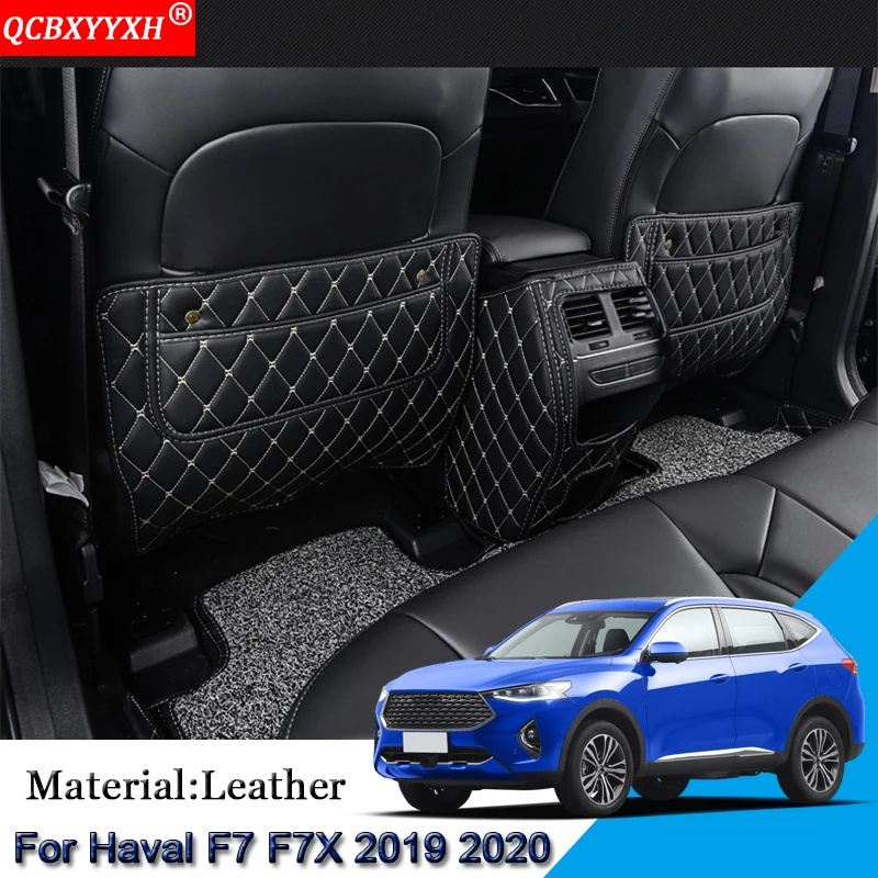 Car Styling Car Seat Back Anti-kick Mat Children Anti-Dirty Protector Pads Auto Interior Accessories For Haval F7 F7X 2019 2020