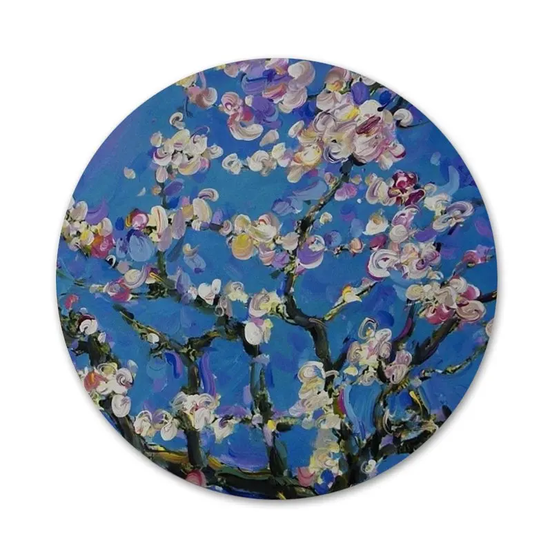 Звездная ночь Мона Лиза значок для одежды рюкзак украшение подарок | Дом и сад