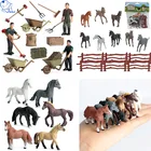 6-12 шт., фигурки животных на ферме