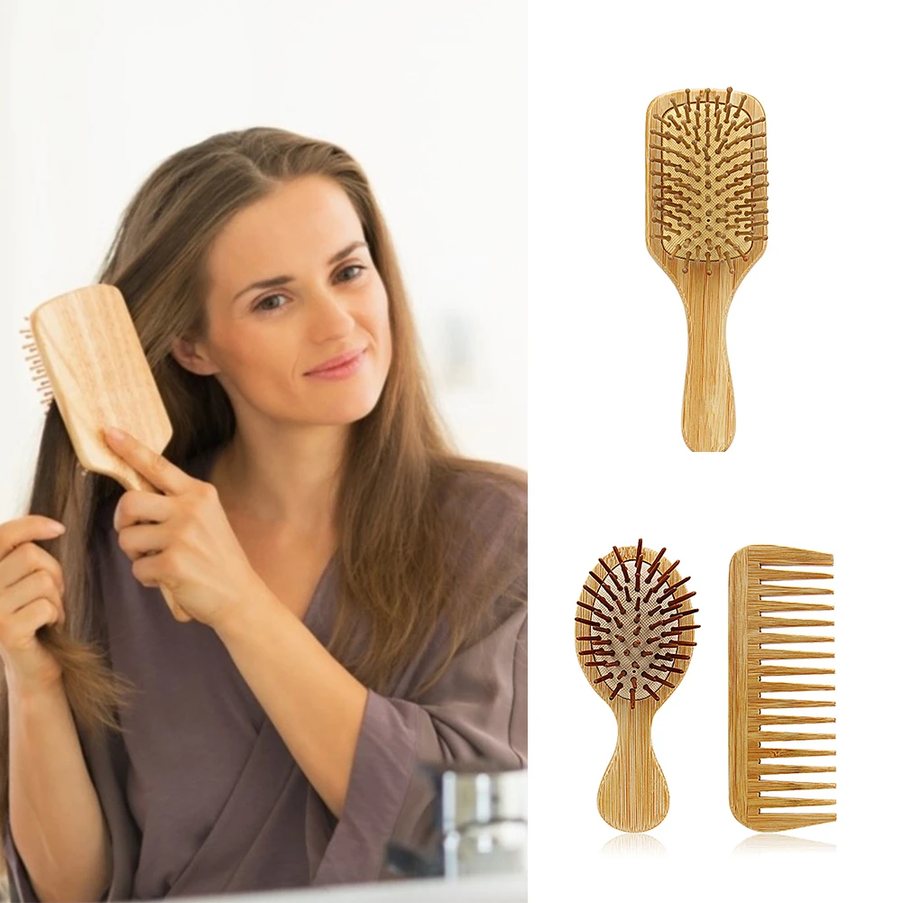 Анти-статический парикмахерские расчески Мода против выпадения волос подушка