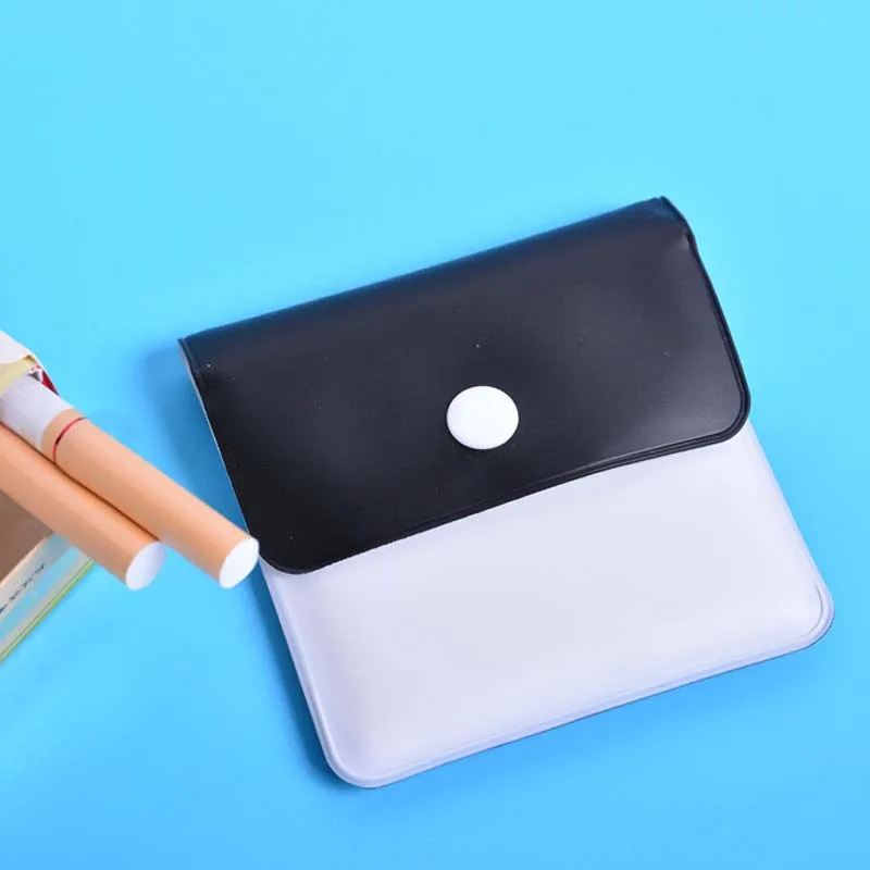 8*8cm Mini PVC Ashtrays Bag Potable Pocket Ashtray Outdoor Smoking Cigarette Cigar Ash Tray Cendrier | Дом и сад