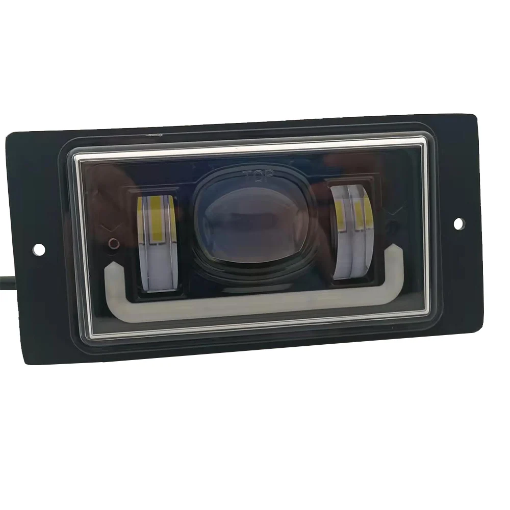 1 пара водонепроницаемые светодиодные противотуманные фасветильник 12 в 6000K для