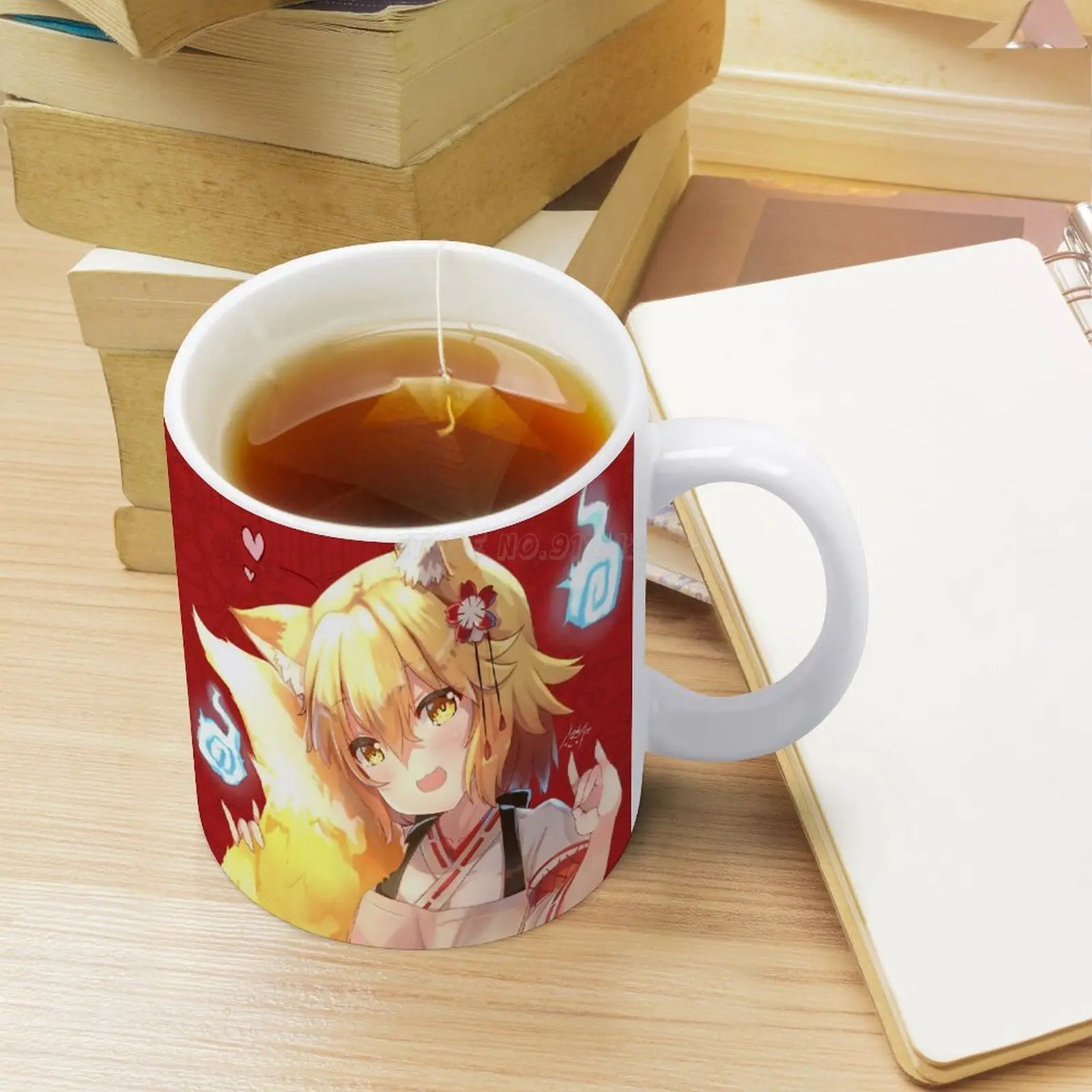 Белая кружка Fox Senko-san-Senko подарок для друзей и семьи 11 унций керамическая Senko | Дом