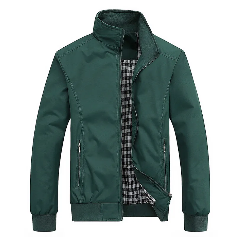 Spring New print Men's Bomber Zipper Jacket Male Casual Streetwear Hip Hop Slim Fit Pilot Coat Men Clothing Asian size 5XL