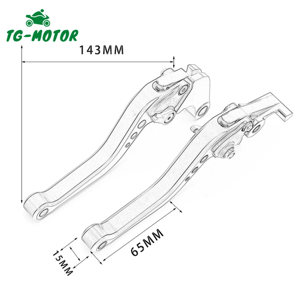 TG-Motor новые рычаги тормозной муфты для мотоцикла CNC тормозные руля Тормозные
