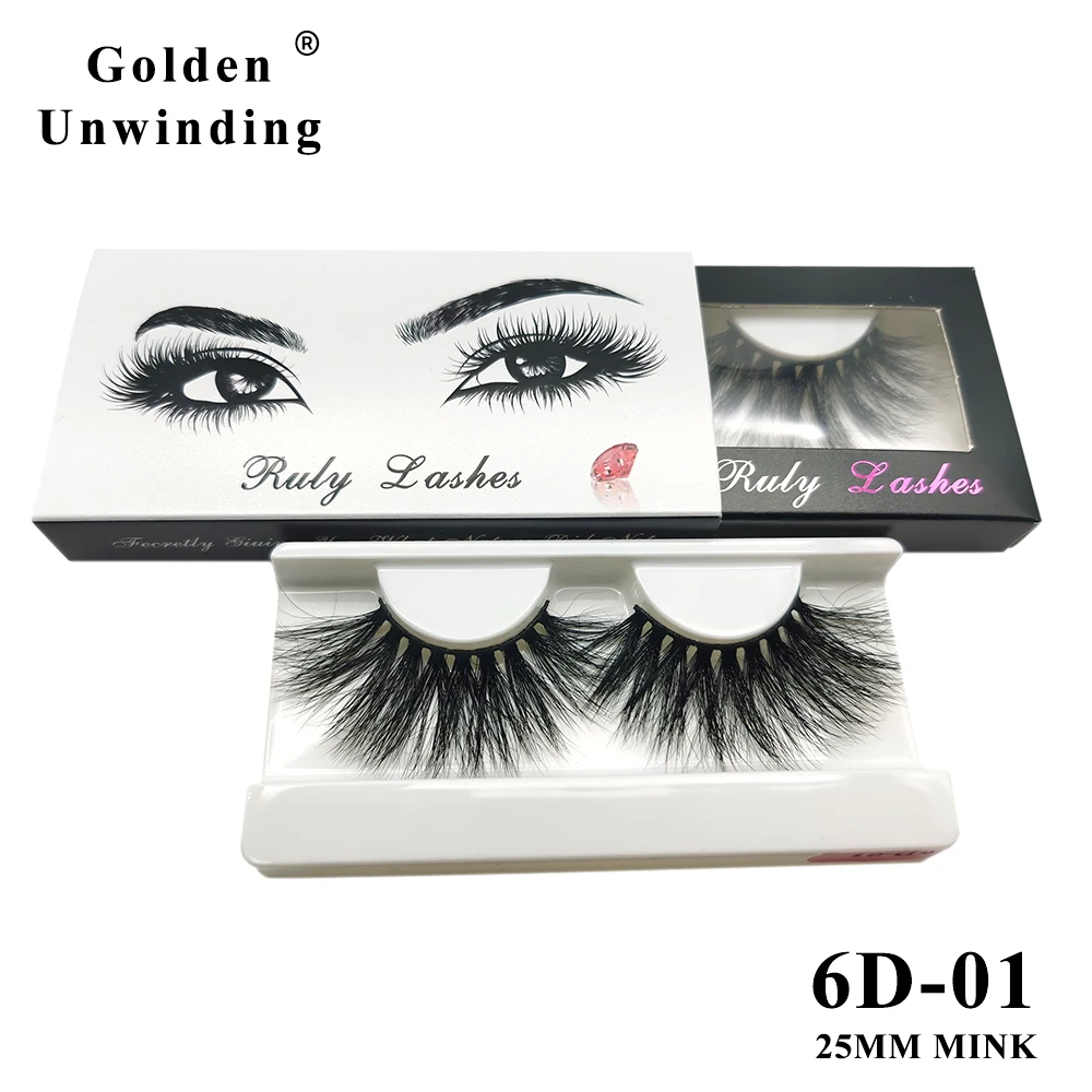 

6D mink eyelash blind box pure hand make up gift pack 10 boxes