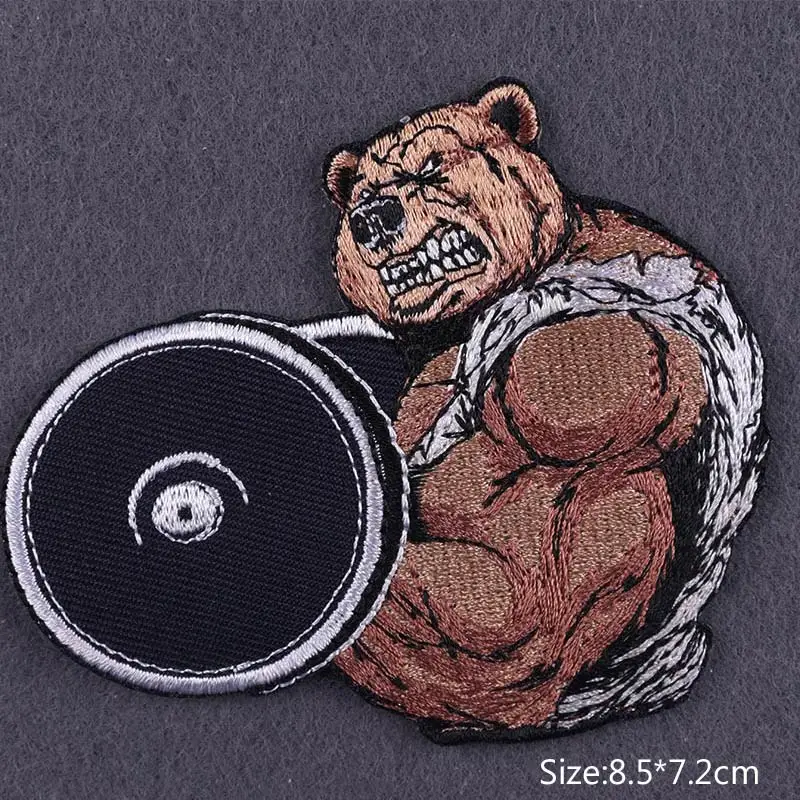 NiceDIY Pro/модные крутые панковские нашивки в стиле рок с животными для одежды