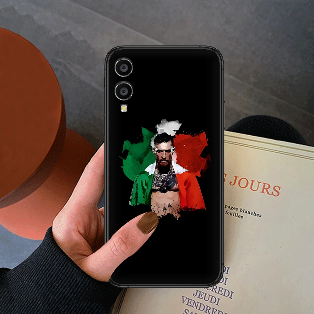 MM UF boxer King McGregor Conor чехол для телефона Huawei Honor 6A 7A 7C 8 8A 8X 9 9X 10 10i 20 Lite Pro Play черный Etui trend