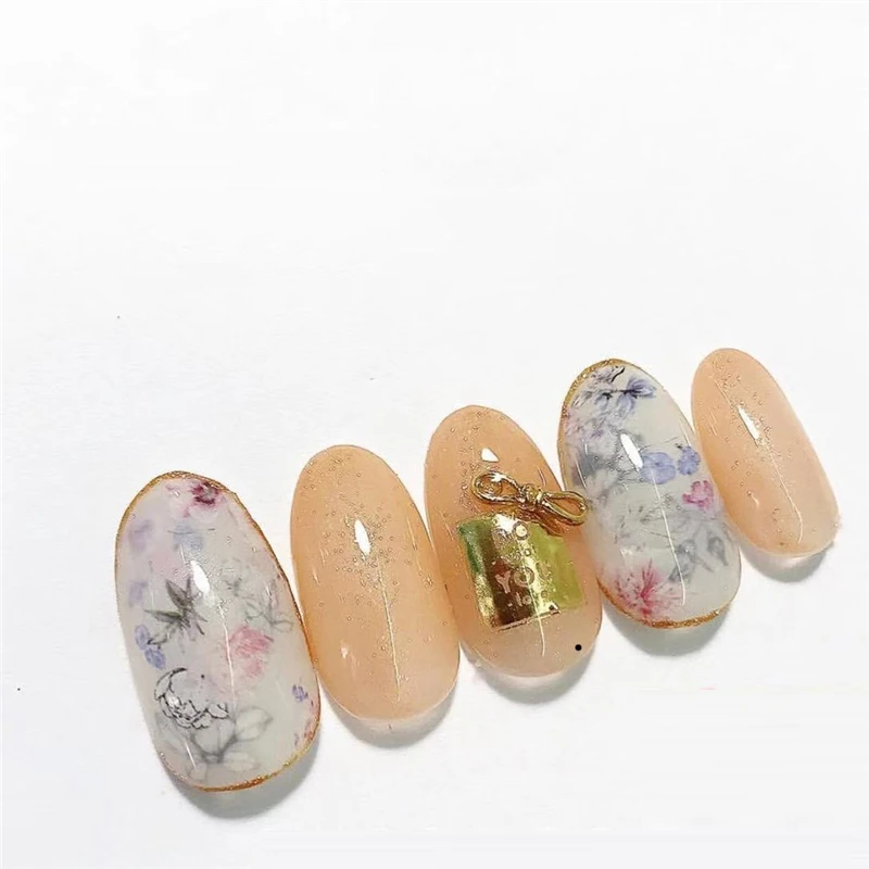 

2021 New 1Pcs 3D Lace flower Nail Sticker Embossed lace Flower cute cat Water Decals Empaistic DIY Nail Water Slide Decals