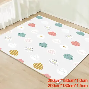 200cm*180cm XPE Baby Play Mat Crawling Mat Double Surface Baby Carpet Rug Developing Mat for Children Game Pad Kids Room Decor
