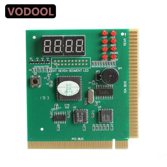 Диагностический ЖК дисплей VODOOL 4 значный анализатор для материнской платы