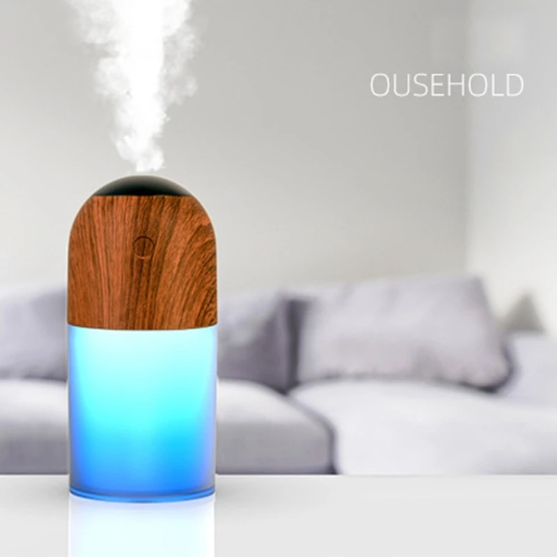 

HAEGER 300Ml Mini Air Humidifier Portable Aroma Diffuser USB Rechargeable Essential Oil Diffuser For Home Office