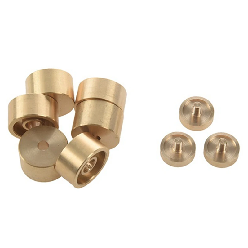

1 Set Trumpet Valve Finger Buttons Trumpet Parts Accessories Musical Instrument Accessories for Trumpet Gold