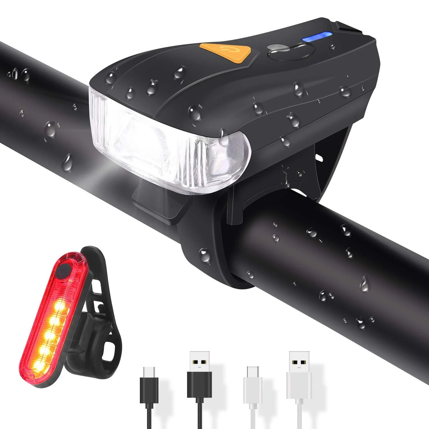 

Умная фара для горного велосипеда с USB-зарядкой